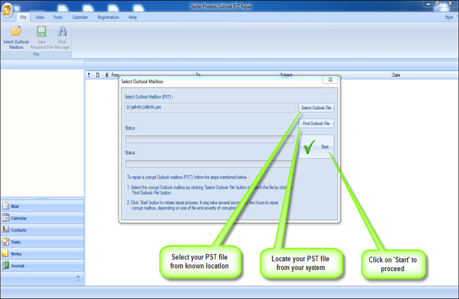 PST Recovery Software1 screenshot