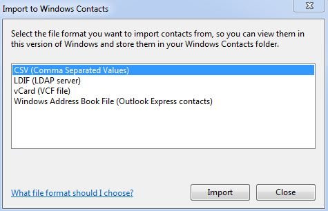 csv to vcf for excel