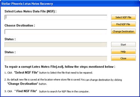 stellar lotus notes recovery software