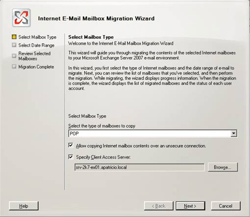 export nsf to pst