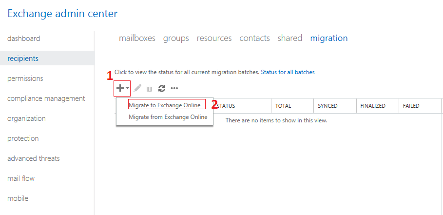 migrate to gmail to office 365